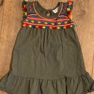 Embroidered Cotton Summer Dress